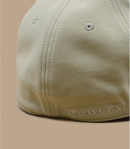 casquette Oakley beige logo